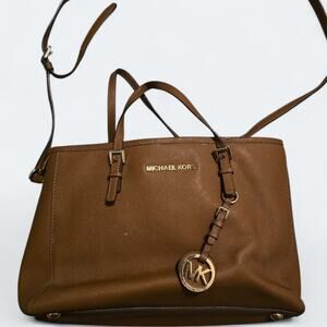 MICHAEL Michael Kors Jet Set Travel Bag Saffiano Leather